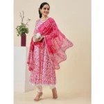 Women's Cotton Kurti Set - Angle 6