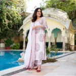 Women's Floral Cotton Kurti - Angle 6