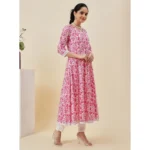 Women's Cotton Kurti Set - Angle 7