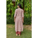 Women's Printed Cotton Kurti Set - Angle 7