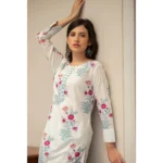 womens cotton kurti set