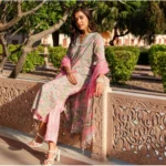 Women's Printed Cotton Kurti Set - Angle 5