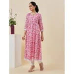 Women's Cotton Kurti Set - Angle 9