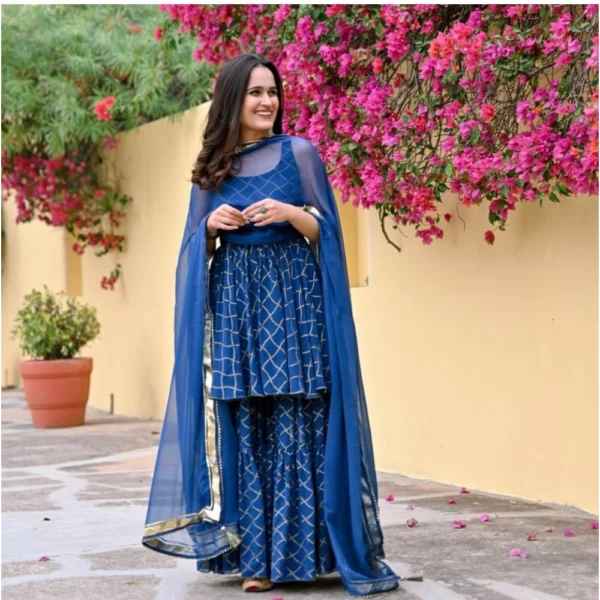 Women Cotton Kurti Set