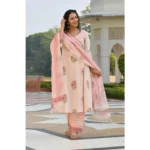 Women's Cotton Kurti Set