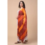 Chanderi Printed Dupatta - Angle 3