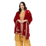 buy velvet gotta patti dupatta