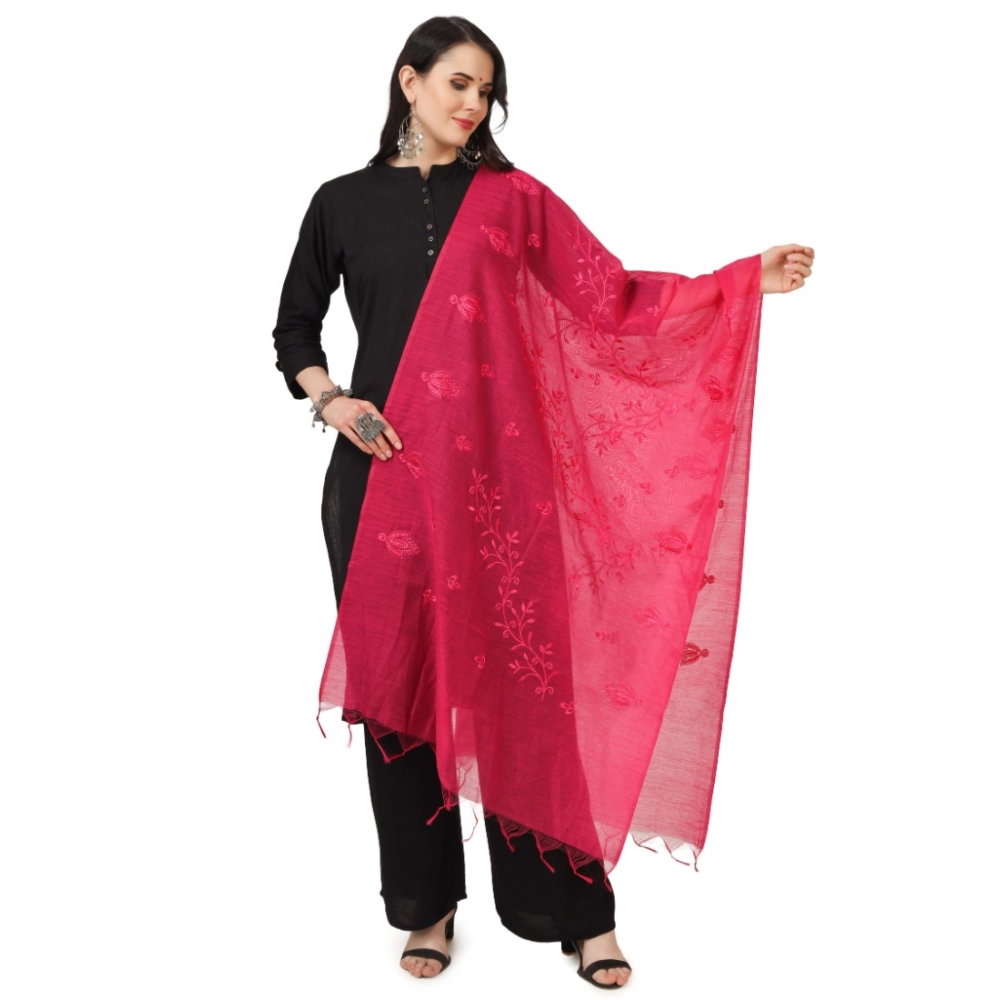 53510135656_2858949923_o_d-1000x1000-1.webp Maroon Cotton Embroidered Dupatta for Women