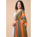 Generic Women's Chanderi Printed Dupatta (Multicolor, Length: 2.25 to 2.50 Mtr) - Image 2
