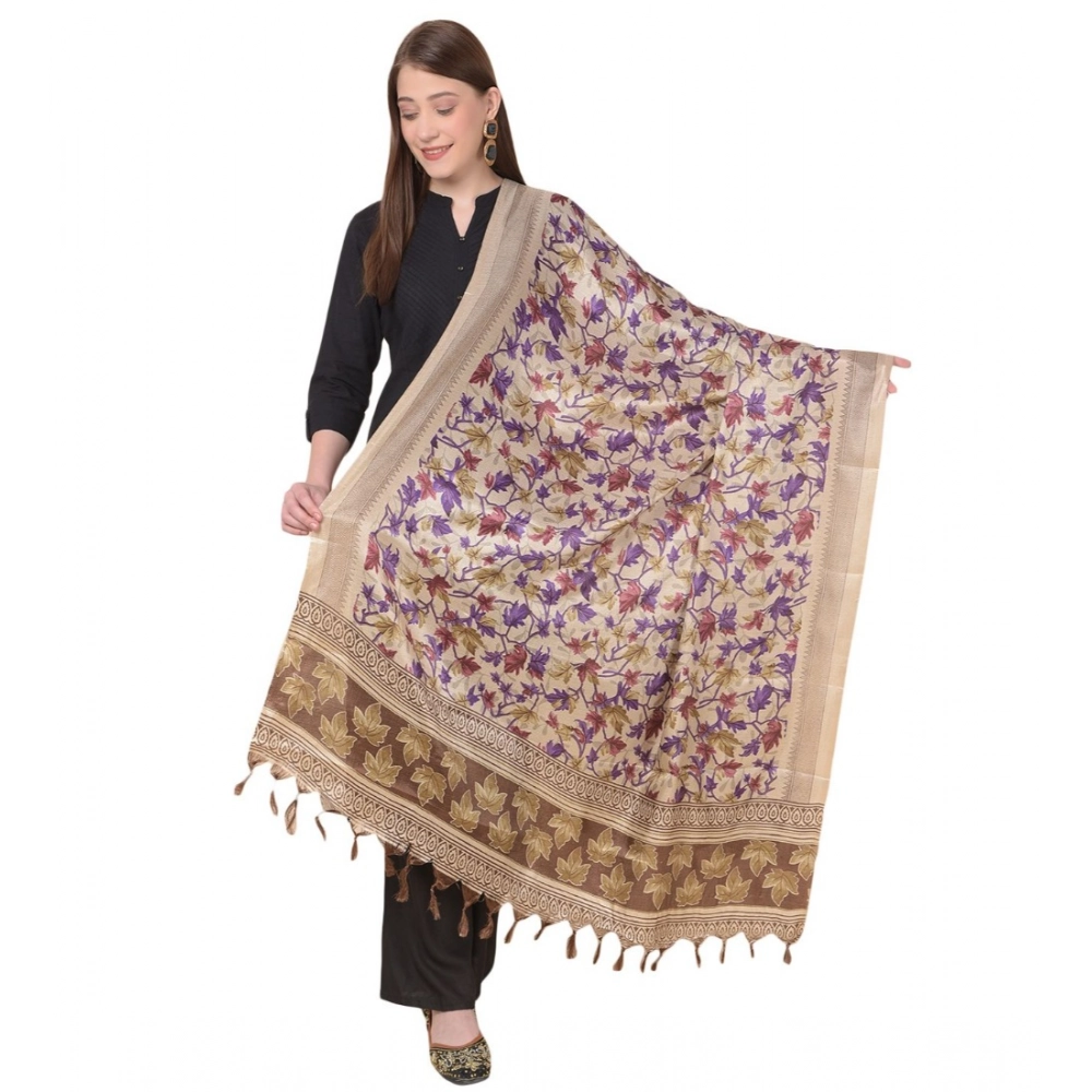 53510312108_a060543996_o_d-1000x1000-1.webp Generic Women's Art Silk Printed Dupatta (Gold, Length: 2.25 to 2.50 Mtr) - Image 1
