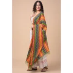 Generic Women's Chanderi Printed Dupatta (Multicolor, Length: 2.25 to 2.50 Mtr) - Image 3