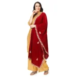 buy velvet gotta patti dupatta