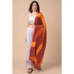 Chanderi Printed Dupatta - Angle 4