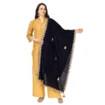 Blue Velvet Gotta Patti Dupatta for Women