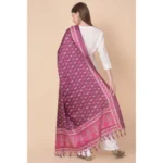 Art Silk Printed Dupatta - Angle 4