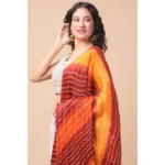 Chanderi Printed Dupatta - Angle 2