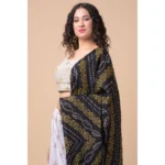 Generic Women's Chanderi Printed Dupatta (Multicolor, Length: 2.25 to 2.50 Mtr) - Image 2