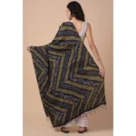 Generic Women's Chanderi Printed Dupatta (Multicolor, Length: 2.25 to 2.50 Mtr) - Image 5