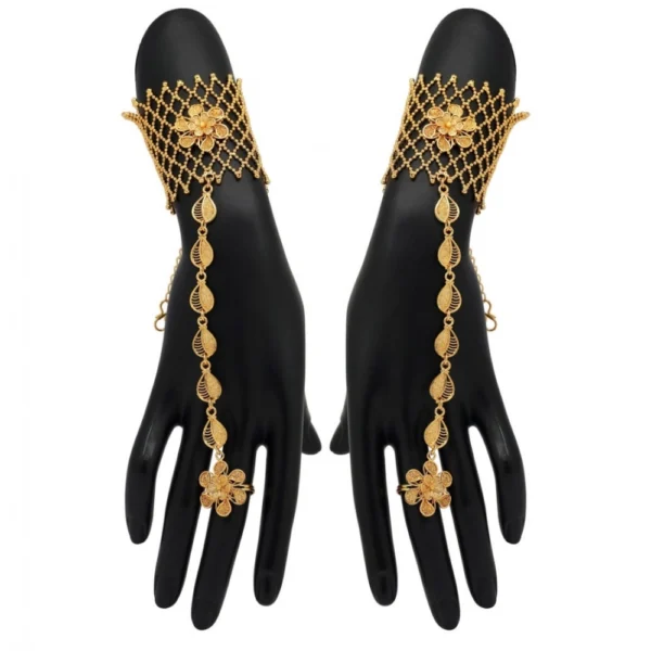 gold plated hathphool online