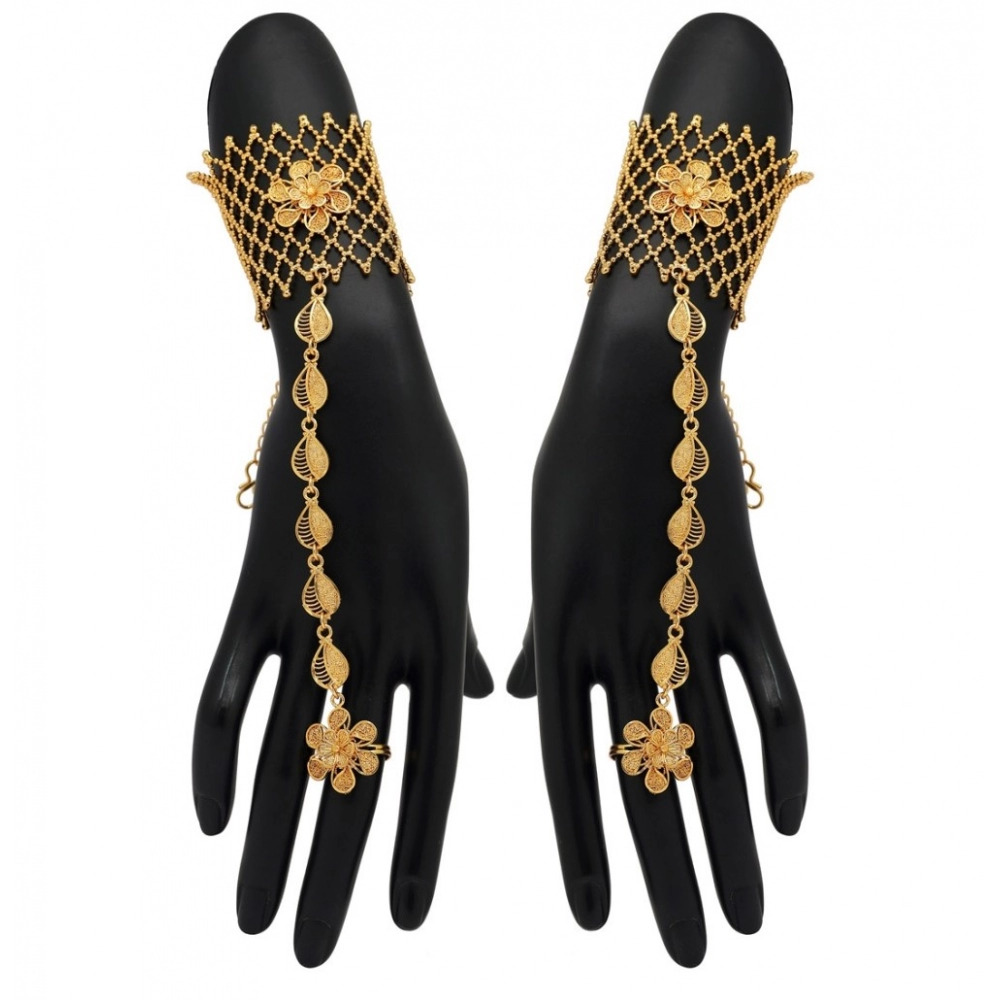 gold plated hathphool online