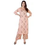 Women's Rayon Kurti Set