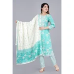 Sea Green Kurti Set - Angle 4