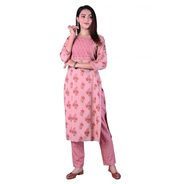 Women Rayon Kurti Set