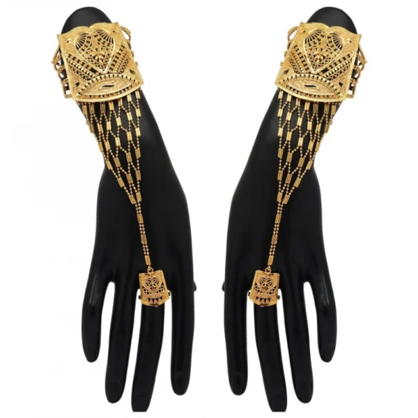 buy gold plated hathphool online