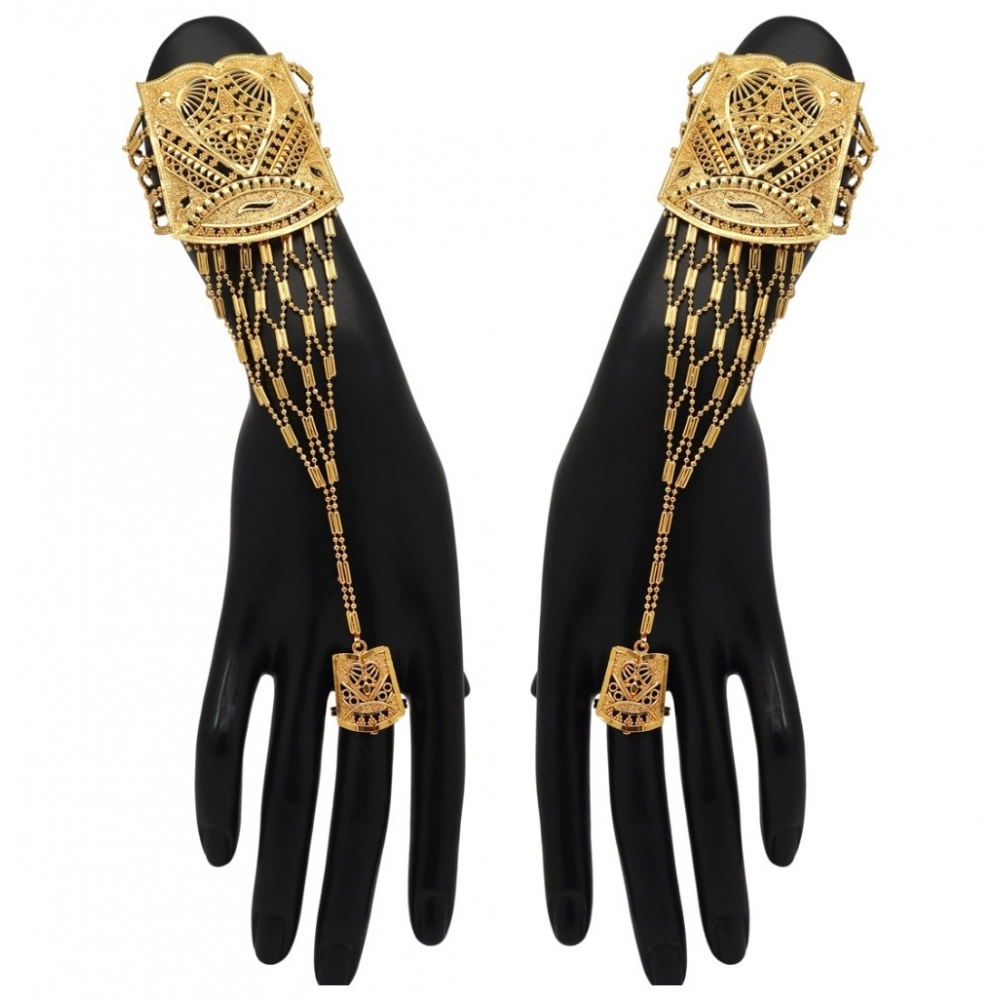 buy gold plated hathphool online