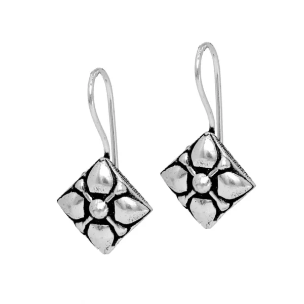 oxidised stud earrings