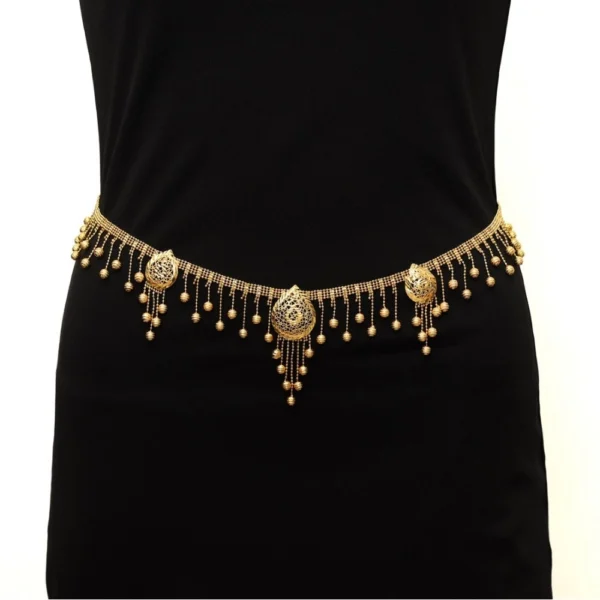 Generic Women's Gold Plated Kamarband Waist Belt For Women//Girls Adjustable Chain
