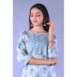 Womens Rayon Kurti Set - Angle 2