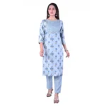 Womens Rayon Kurti Set