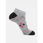 Generic 4 Pairs Unisex Casual Cotton Blended Printed Ankle length Socks (Assorted) - Image 2