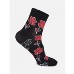 Generic 4 Pairs Women's Casual Cotton Blended Printed Ankle length Socks (Assorted) - Image 4