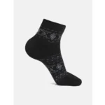 Generic 4 Pairs Men's Casual Cotton Blended Printed Ankle length Socks (Assorted) - Image 3