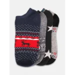 Generic 4 Pairs Unisex Casual Cotton Blended Printed Ankle length Socks (Assorted) - Image 3