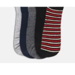 Generic 4 Pairs Men's Casual Cotton Blended Printed Mid-Calf length Socks (Assorted) - Image 2
