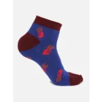 Generic 4 Pairs Women's Casual Cotton Blended Printed Ankle length Socks (Assorted) - Image 5