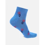 Generic 4 Pairs Women's Casual Cotton Blended Printed Ankle length Socks (Assorted) - Image 2