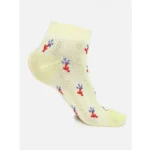 womens printed ankle socks - Angle 4