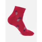 Generic 4 Pairs Women's Casual Cotton Blended Printed Ankle length Socks (Assorted) - Image 5