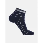 Generic 4 Pairs Men's Casual Cotton Blended Printed Ankle length Socks (Assorted) - Image 3