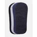Generic 4 Pairs Unisex Casual Cotton Blended Solid No-show Socks (Assorted) - Image 3
