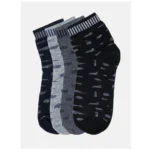 Generic 4 Pairs Men's Casual Cotton Blended Printed Mid-Calf length Socks (Assorted) - Image 3