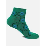 Generic 4 Pairs Women's Casual Cotton Blended Printed Ankle length Socks (Assorted) - Image 3