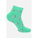 Generic 4 Pairs Women's Casual Cotton Blended Printed Ankle length Socks (Assorted) - Image 2