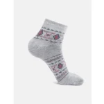 Generic 4 Pairs Men's Casual Cotton Blended Printed Ankle length Socks (Assorted) - Image 2