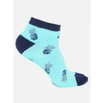Generic 4 Pairs Women's Casual Cotton Blended Printed Ankle length Socks (Assorted) - Image 3
