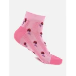 womens printed ankle socks - Angle 2